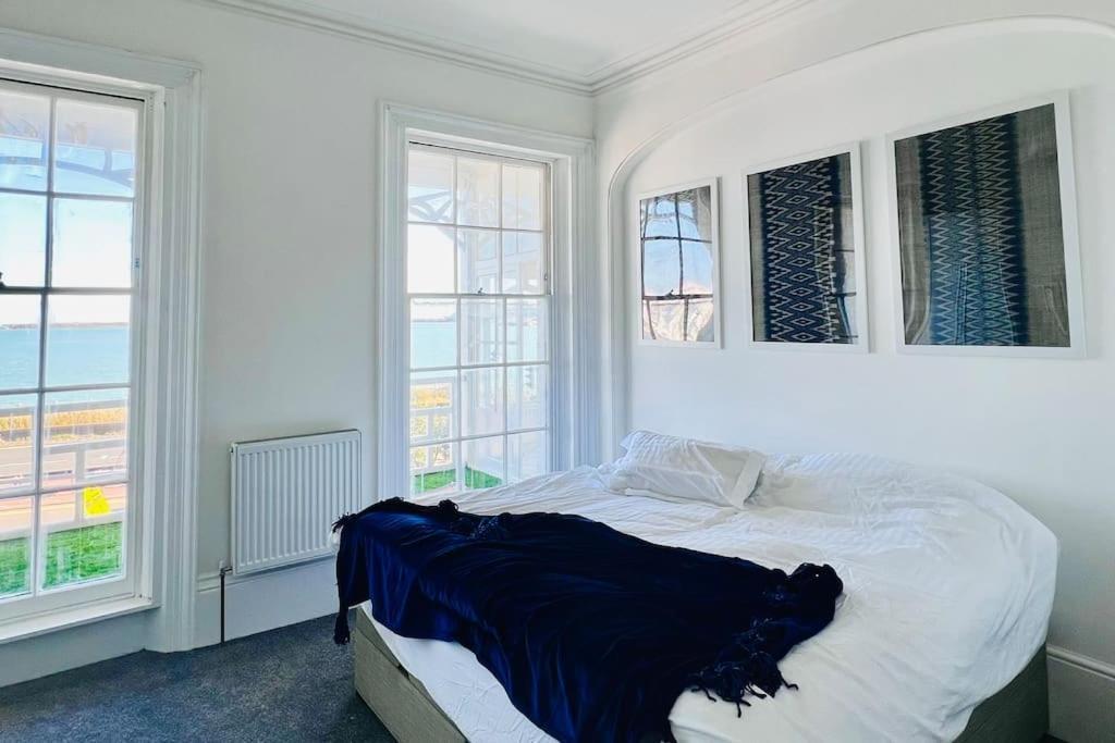 Flat 4 Marine Parade House, 1 East Cliff- Next To Dover Port, White Cliffs, Beach, Castle Exterior foto