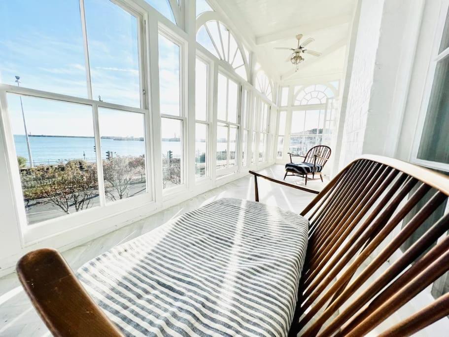 Flat 4 Marine Parade House, 1 East Cliff- Next To Dover Port, White Cliffs, Beach, Castle Exterior foto